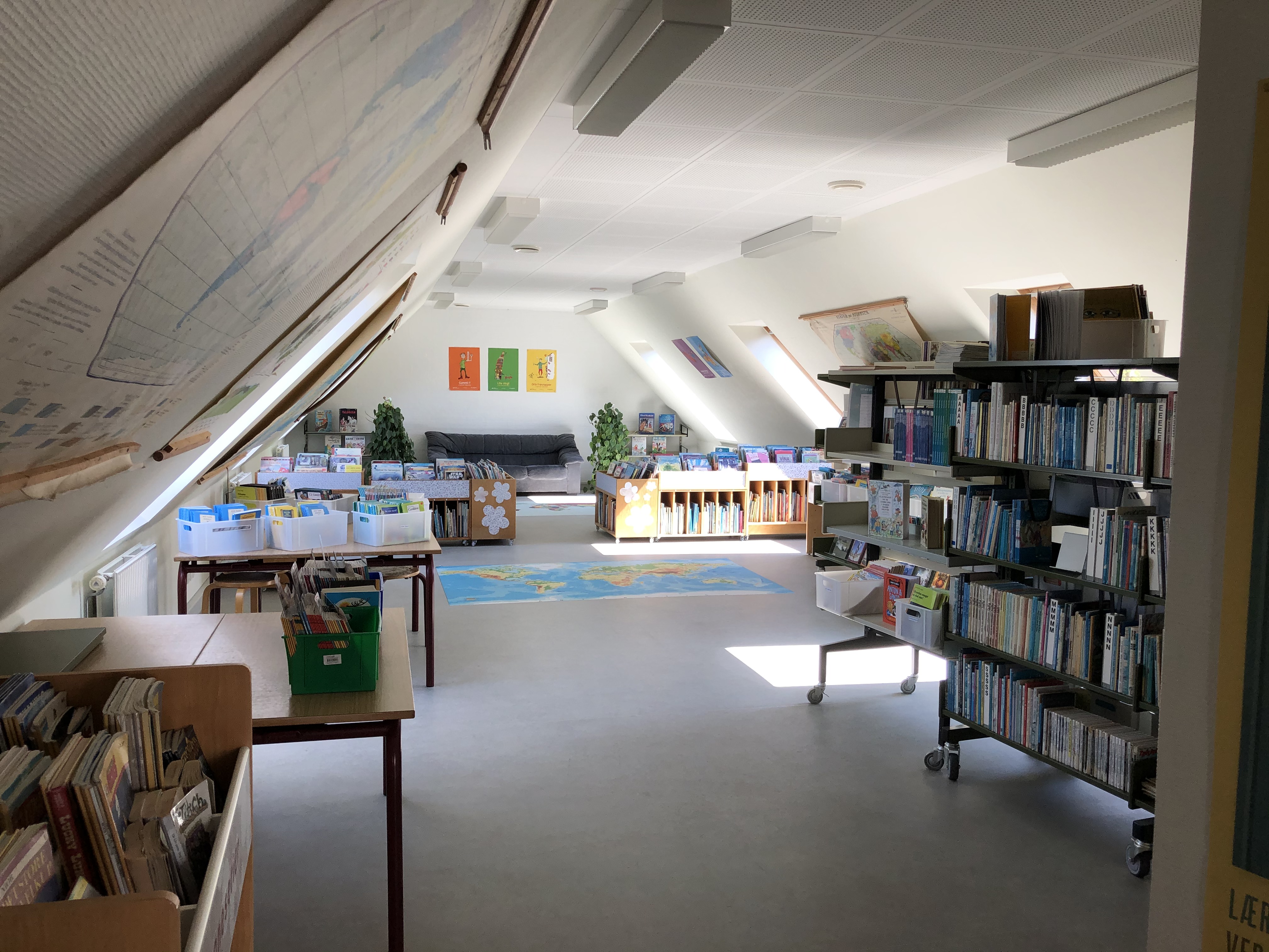 Biblioteket på Øsby Skole